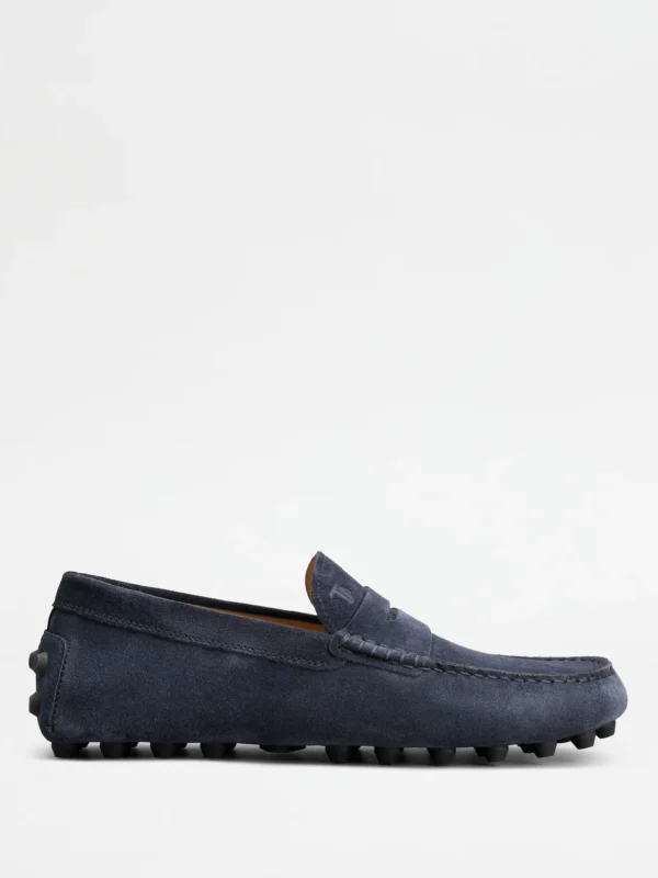 GOMMINO BUBBLE LOAFERS IN SUEDE