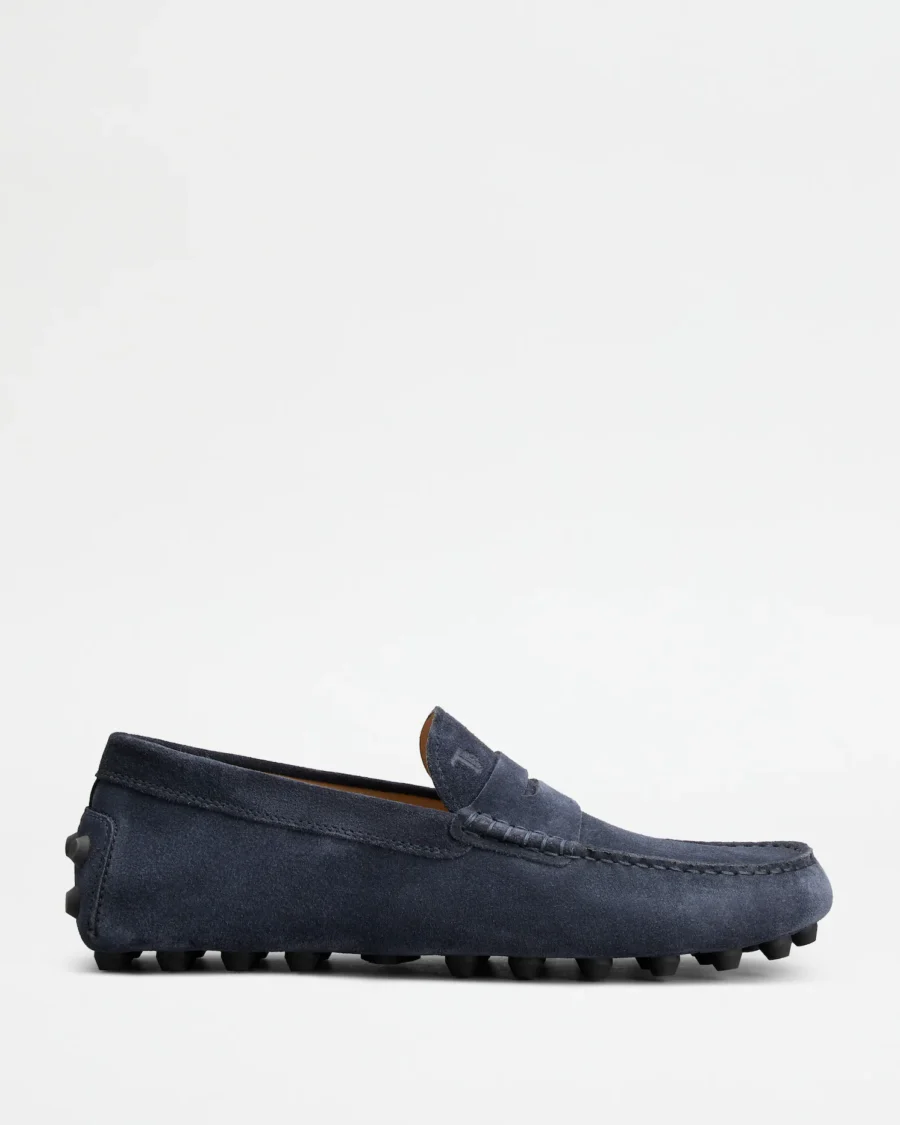 GOMMINO BUBBLE LOAFERS IN SUEDE