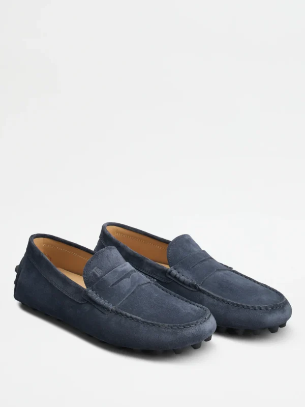 GOMMINO BUBBLE LOAFERS IN SUEDE