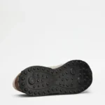 SNEAKERS IN SUEDE AND FABRIC