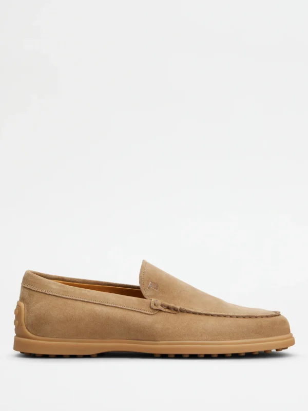 SLIPPER LOAFERS IN SUEDE