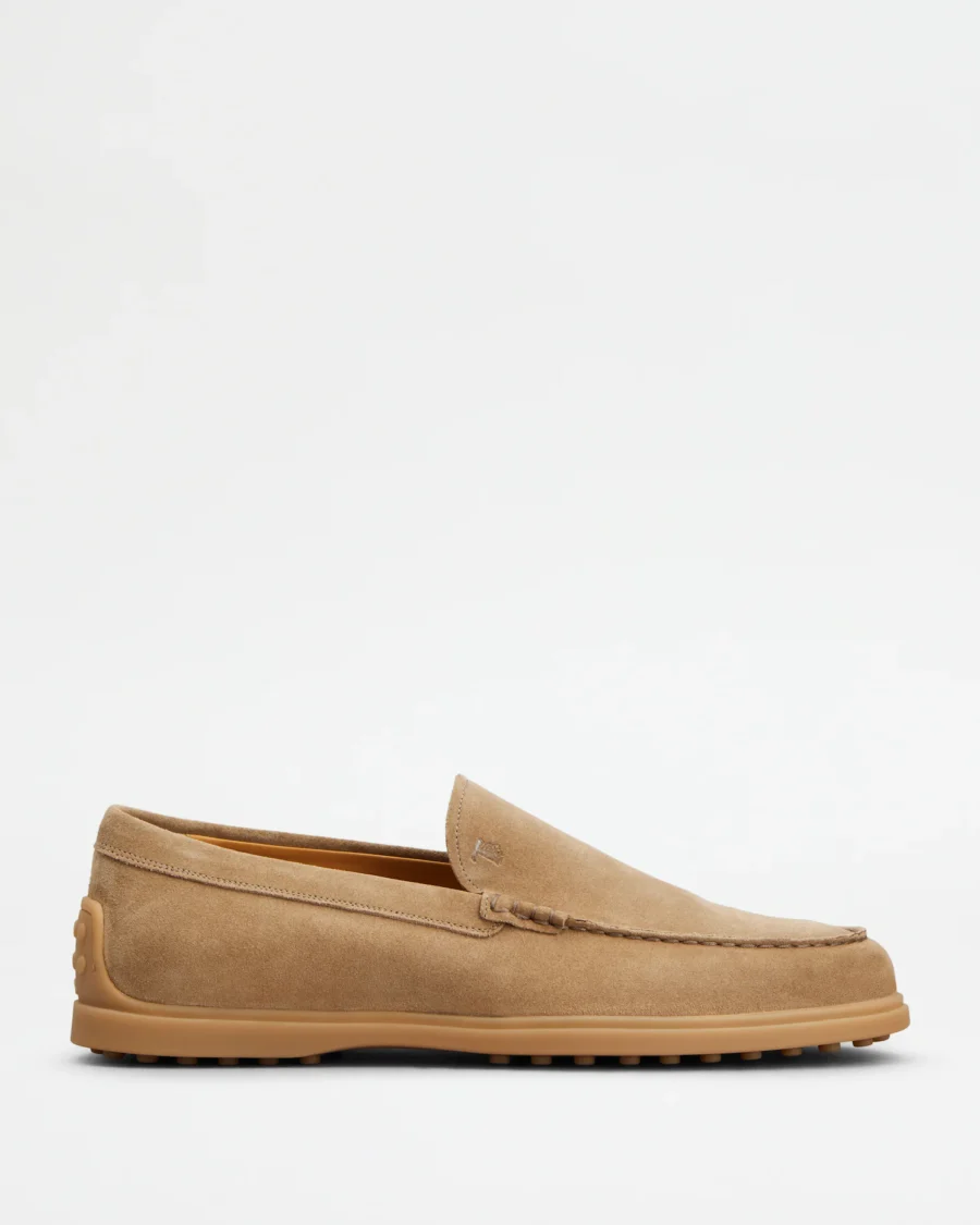 SLIPPER LOAFERS IN SUEDE