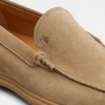 SLIPPER LOAFERS IN SUEDE