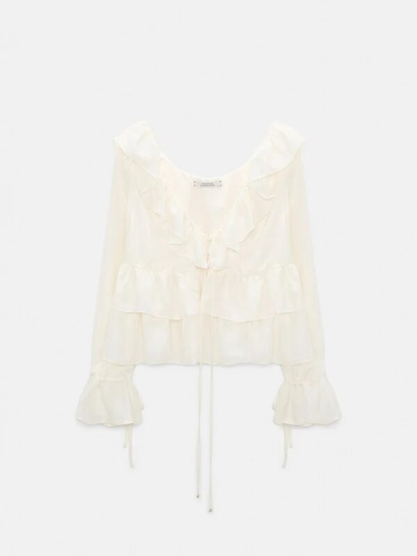 PLAYFUL VOLUMES BLOUSE