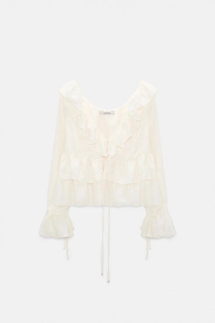 PLAYFUL VOLUMES BLOUSE