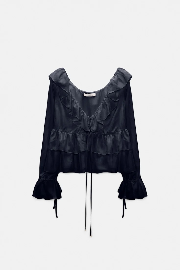 PLAYFUL VOLUMES BLOUSE