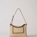 PENELOPE SLOUCH RAFFIA BAG
