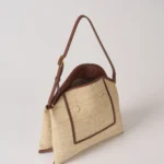 PENELOPE SLOUCH RAFFIA BAG