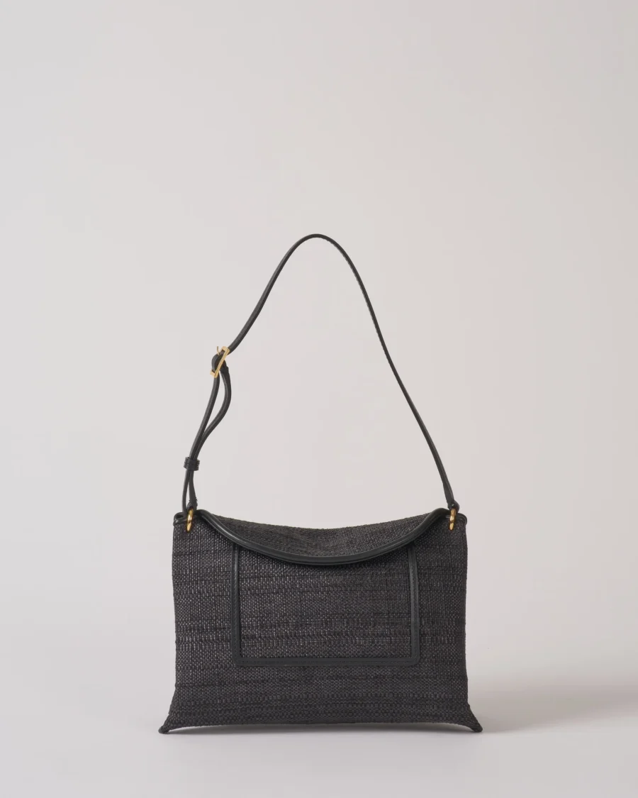 PENELOPE SLOUCH RAFFIA BAG