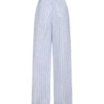 EMBELLISHED STRIPED PANTS