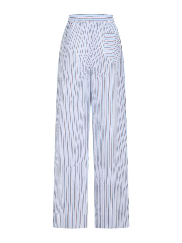 EMBELLISHED STRIPED PANTS