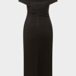 OFF THE SHOULDER BUSTIER DRESS