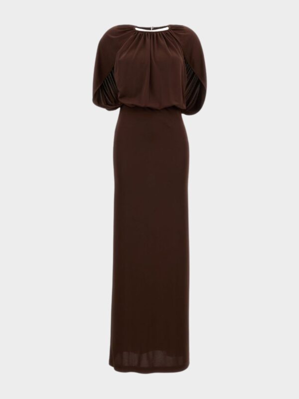 CAPE MAXI DRESS