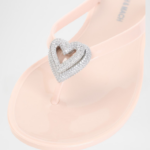 DOUBLE HEARTS FLIP FLOPS