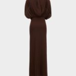 CAPE MAXI DRESS