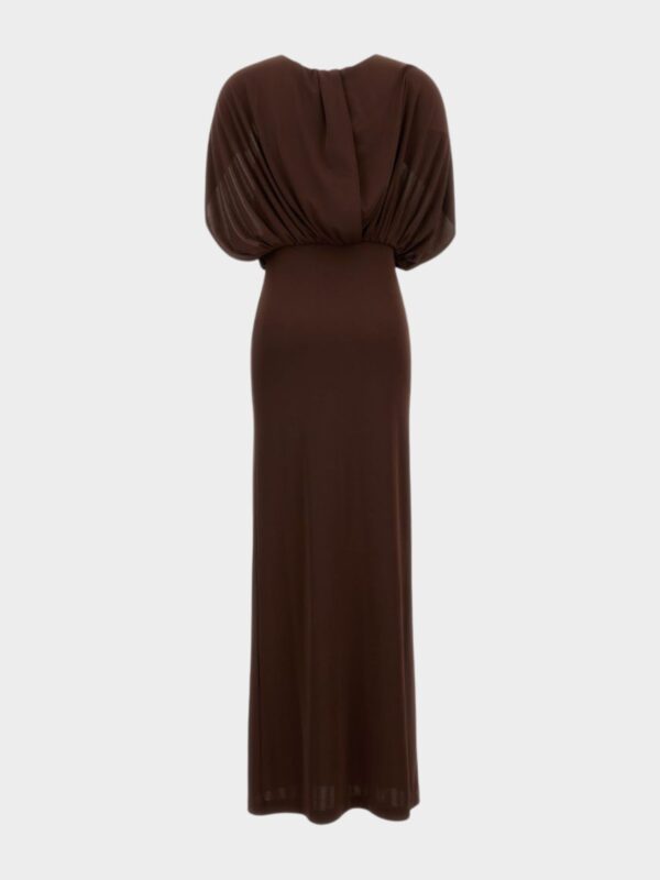 CAPE MAXI DRESS