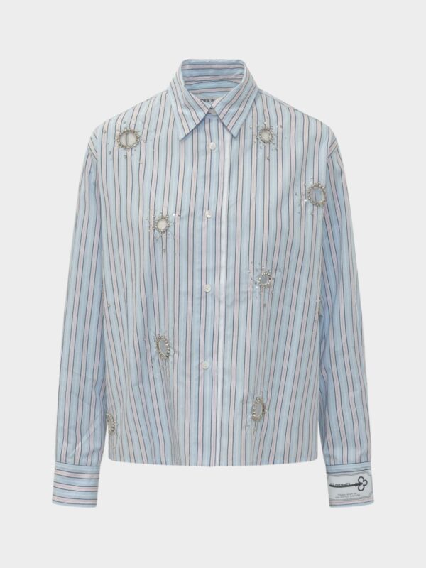 CRYSTAL EMBELLISHED SHIRT
