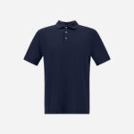 JERSEY KNIT EFFECT POLO SHIRT