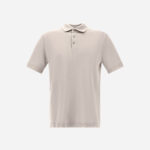 JERSEY KNIT EFFECT POLO SHIRT