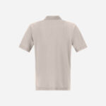JERSEY KNIT EFFECT POLO SHIRT