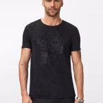 SKULL TILES GRAPHIC T-SHIRT