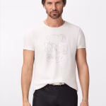 SKULL TILES GRAPHIC T-SHIRT
