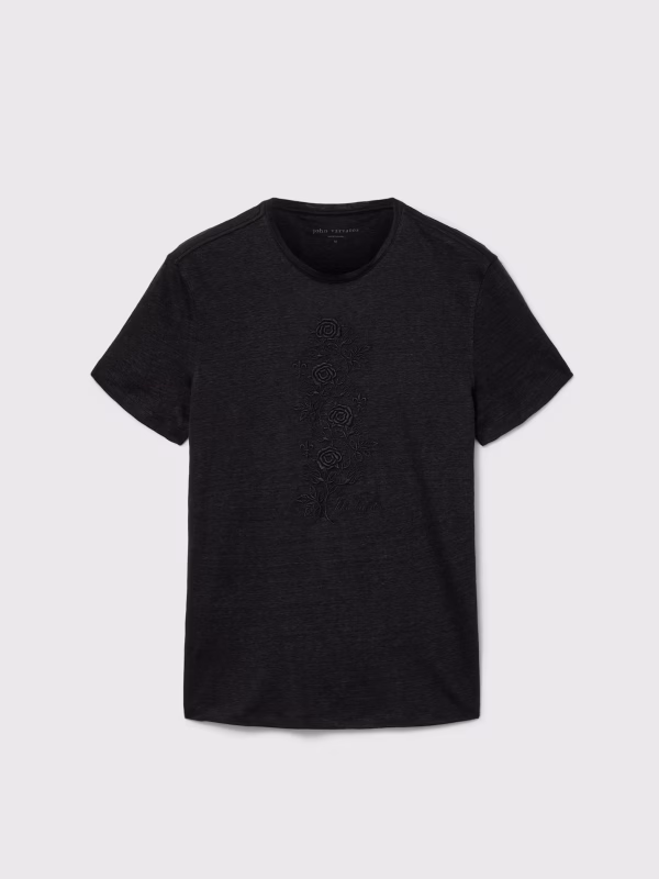 ROSE VINE GRAPHIC T-SHIRT