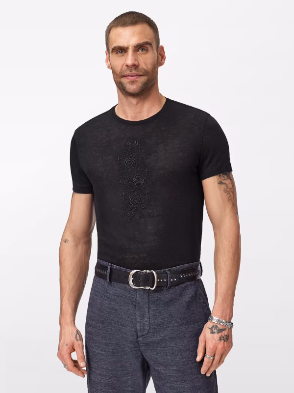 ROSE VINE GRAPHIC T-SHIRT
