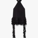 RUFFLED MINI DRESS