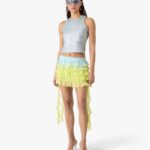 PLATED RIBBED TANK TOP