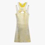 FOIL MINI DRESS