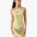 FOIL MINI DRESS