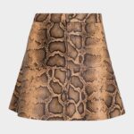 ADDY SNAKE PRINT SKIRT