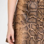 ADDY SNAKE PRINT SKIRT