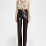 PIPER SNAKE PRINT BLOUSE