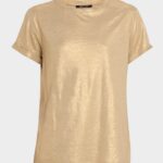 MEEGAN SHIMMER TEE