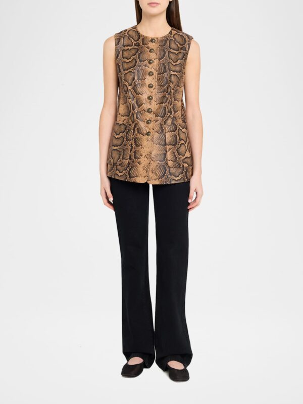 ABI SNAKE PRINT VEST