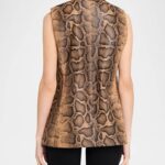 ABI SNAKE PRINT VEST