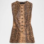ABI SNAKE PRINT VEST
