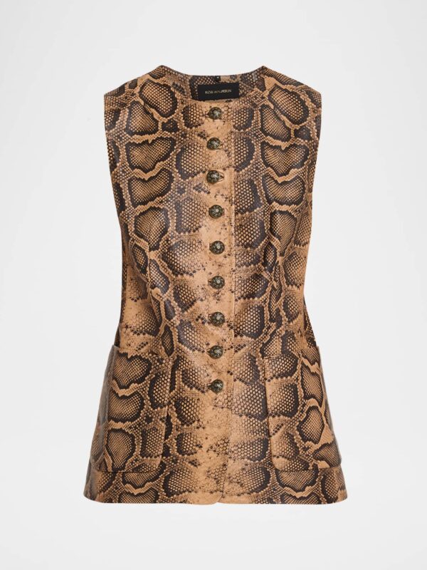 ABI SNAKE PRINT VEST