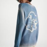 STATEMENT POPPY V NECK SWEATER