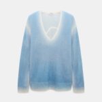 STATEMENT POPPY V NECK SWEATER