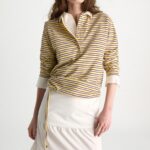 BLOOMING STRIPED POLO