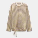 BLOOMING STRIPED POLO