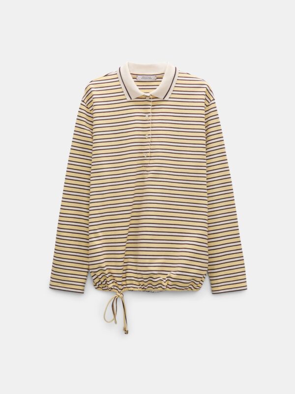 BLOOMING STRIPED POLO