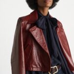 BROKEN SHINE LEATHER JACKET