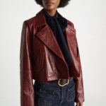 BROKEN SHINE LEATHER JACKET