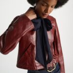 BROKEN SHINE LEATHER JACKET