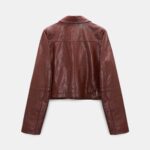 BROKEN SHINE LEATHER JACKET