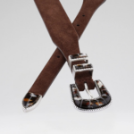 CRAZY BUCKLE WESTERN BELT